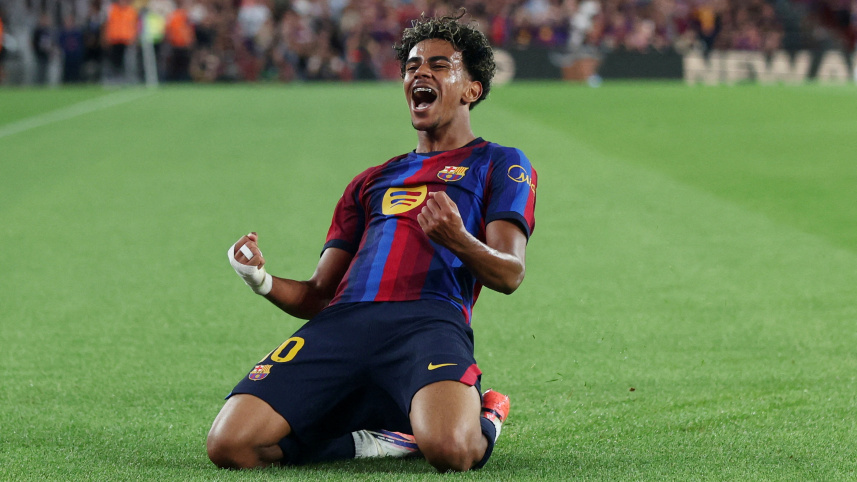 Yamal, Raphinha bag braces as Barcelona rout Rayo