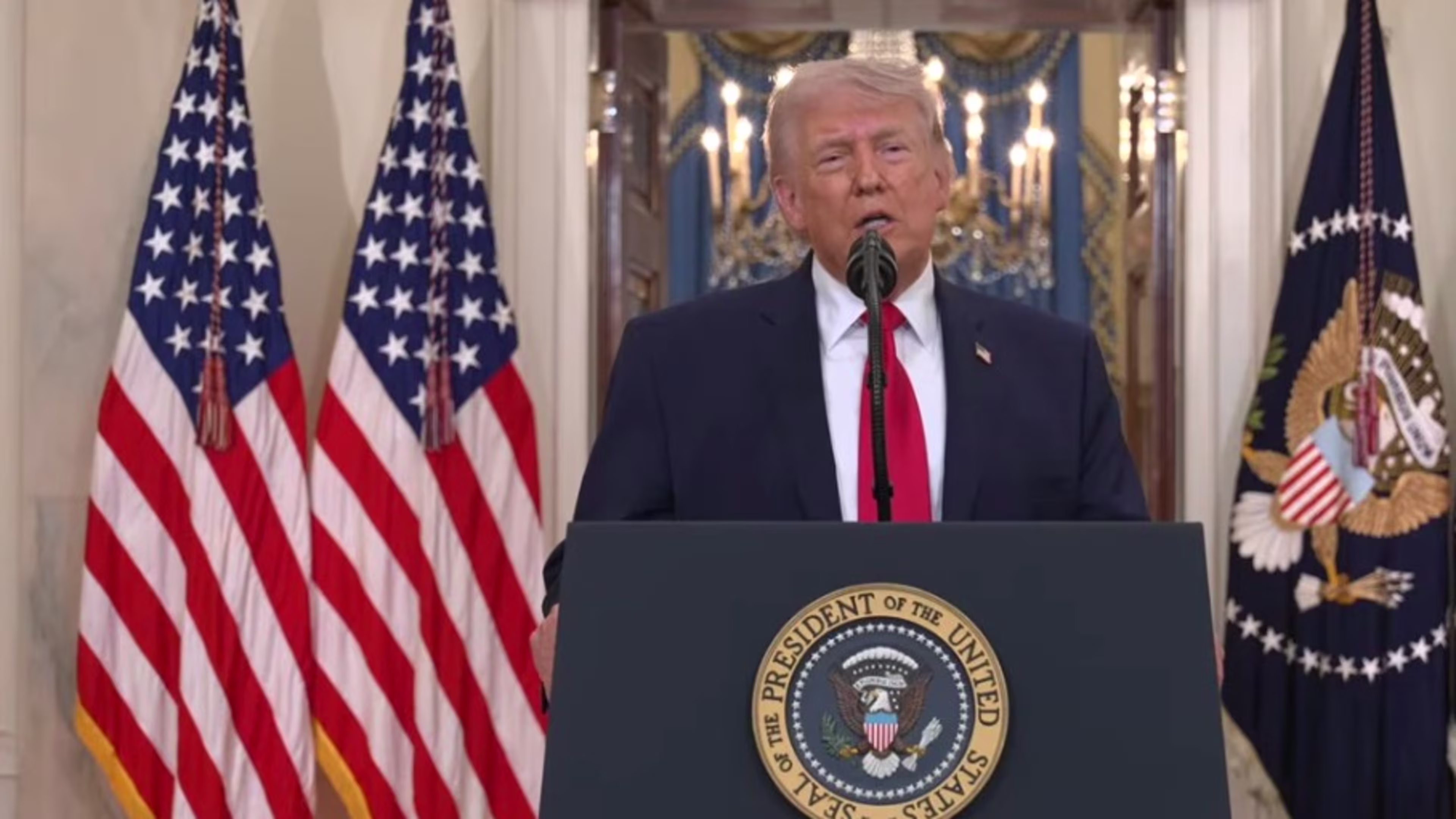 Trump vows to hit Iran 'hard' after first exchange of fire in weeks