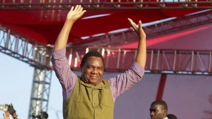 Zambia's Hichilema sworn in for a second term