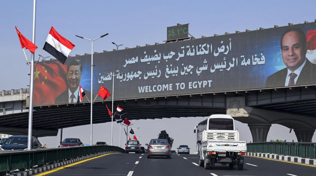 China's Xi arrives in Egypt as US sanctions threat looms over Iran links