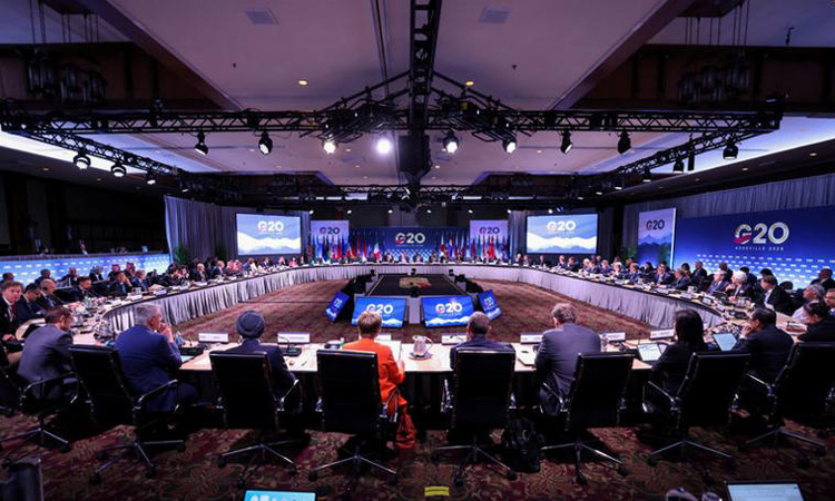 G20 finance leaders close talks marked by US welcoming Russia