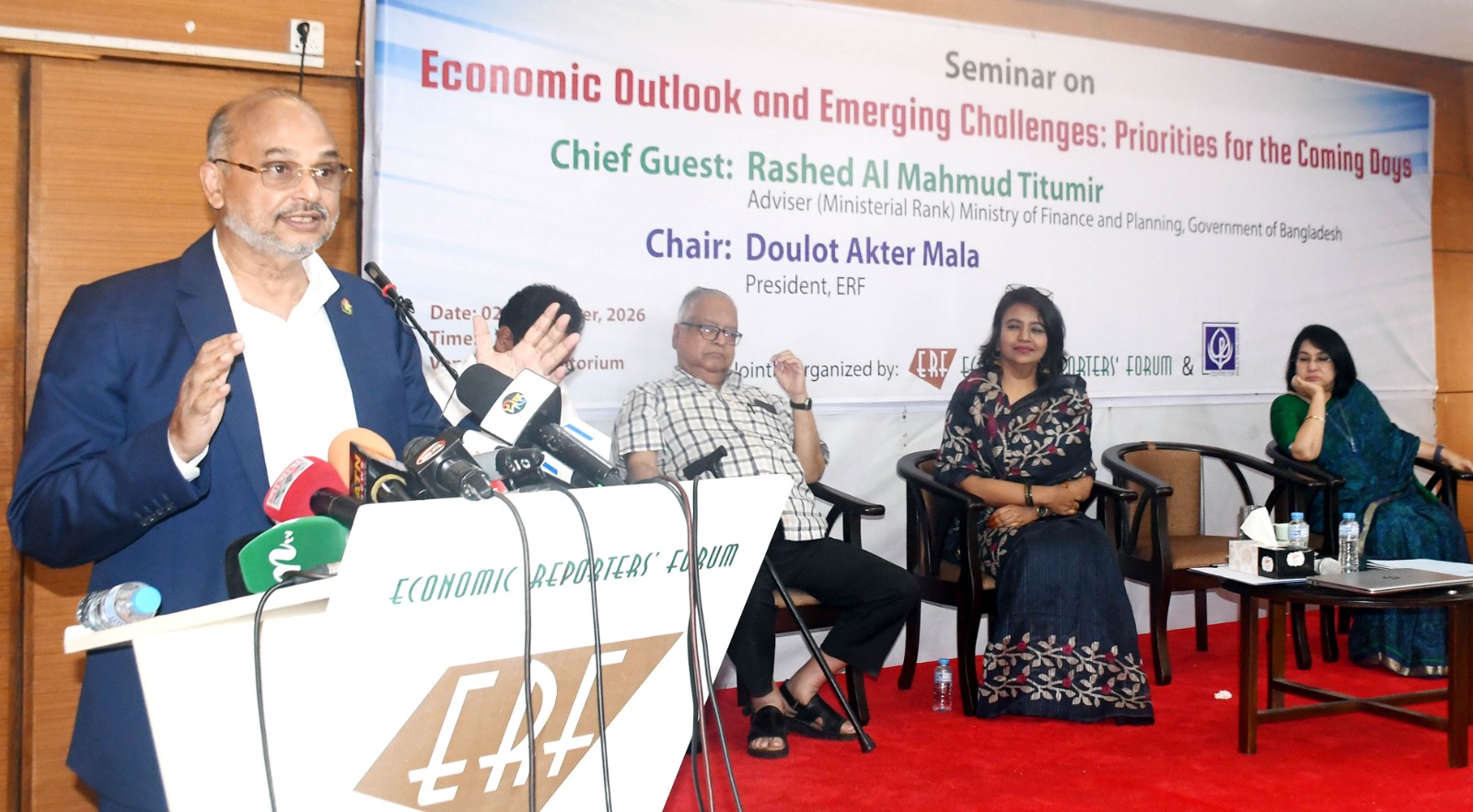 Fallen govt's wrong policies, import dependence caused energy crisis: Titumir