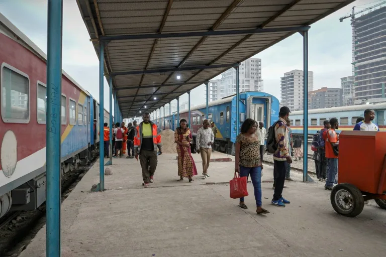 Kinshasa urban train back on track after years to beat gridlock