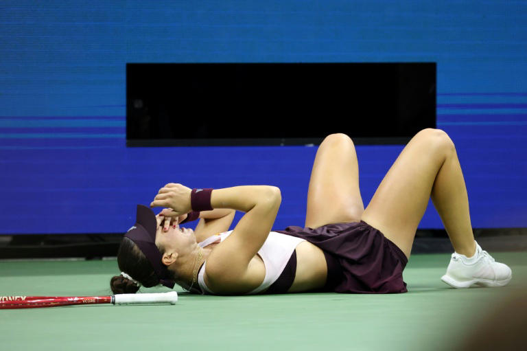 Jovic 'loses sanity five times over' to oust friend Eala in US Open epic