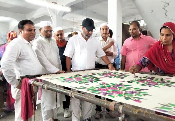 State Minister for Environment visits Silk Factory in Rajshahi