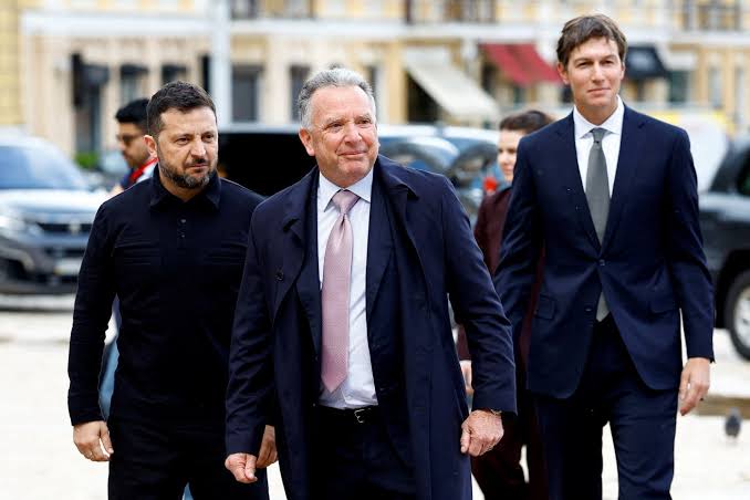 Trump envoys arrive in Kyiv for first Ukraine visit