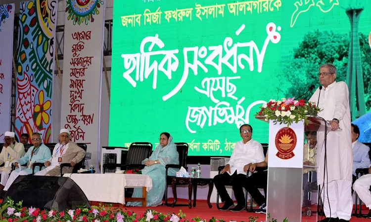 Thakurgaon extends warm reception to President 