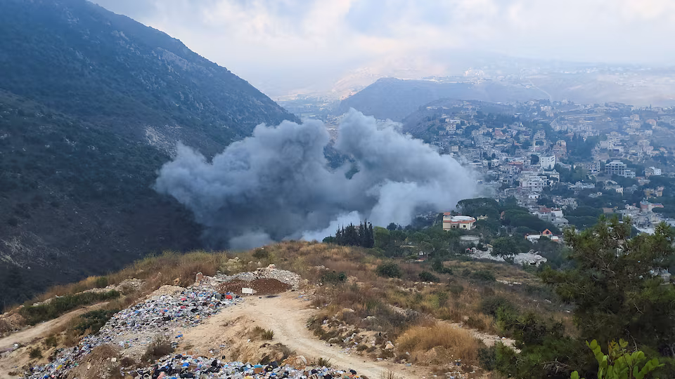Lebanon state media says Israeli strikes on southern village killed 11