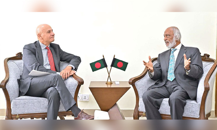 Moyeen Khan stresses Dhaka-Rome cooperation in economy, jobs, skilled manpower development