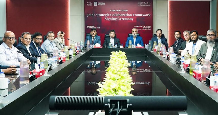 ICAB, ICMAB sign strategic framework to strengthen accounting profession
