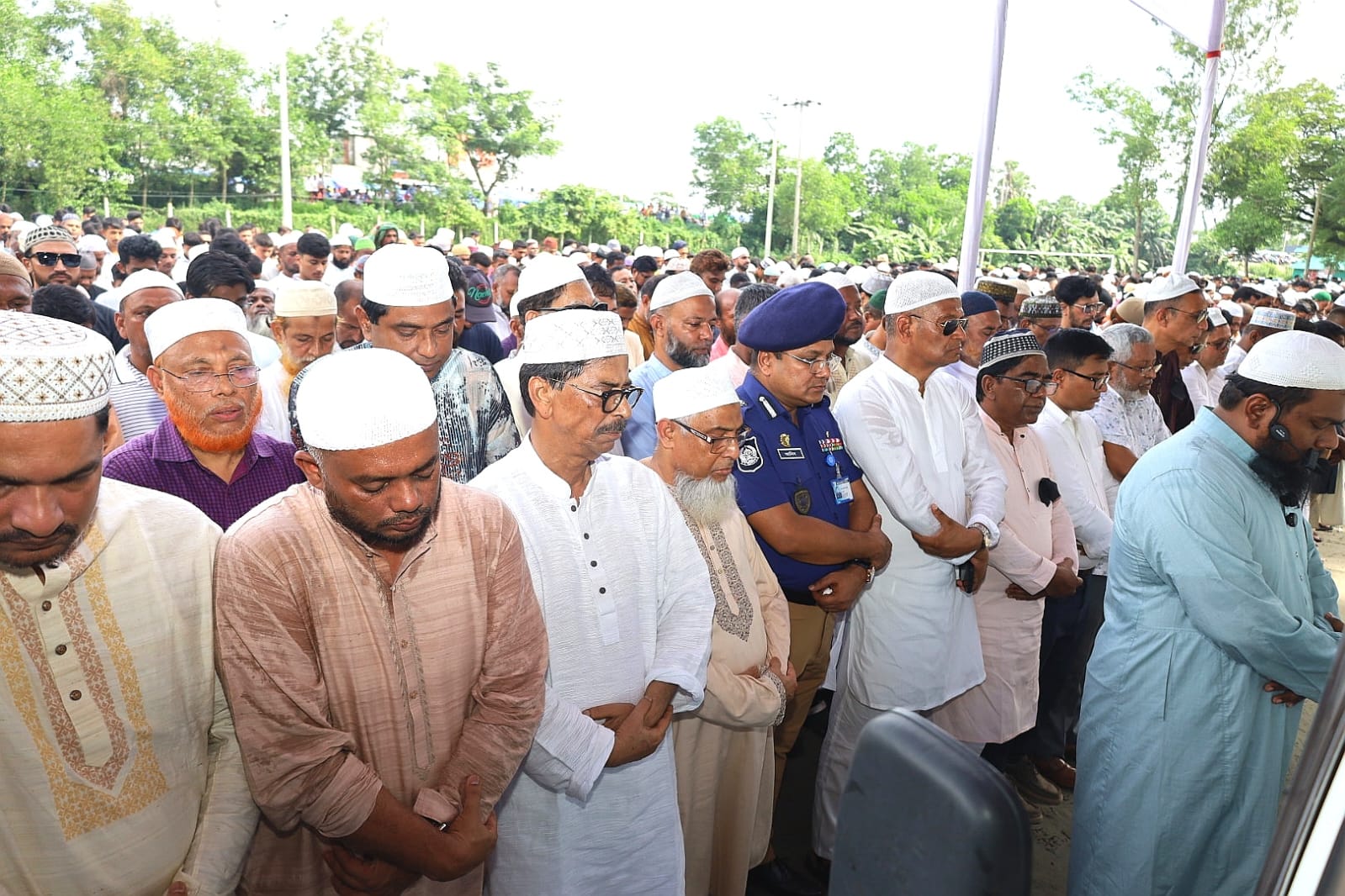 Janaza of Amena Begum held in Cumilla
