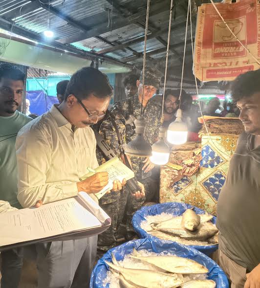 Fish trader fined Tk 1 lakh in Brahmanbaria