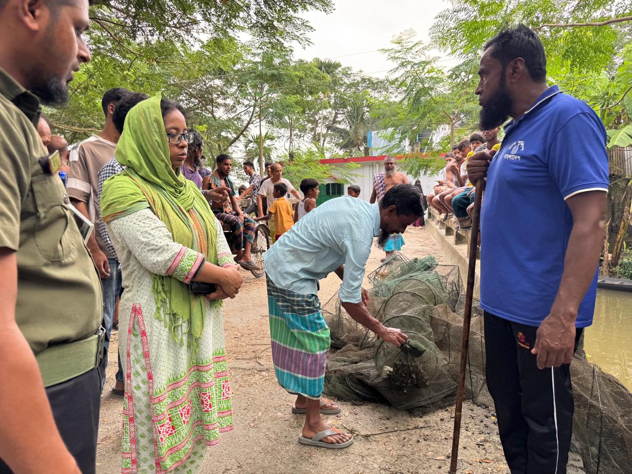 35 China Duari nets seized, destroyed in Mollahat