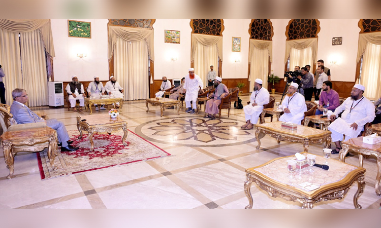 Jamiat Ulama-e-Islam Bangladesh delegation meets President