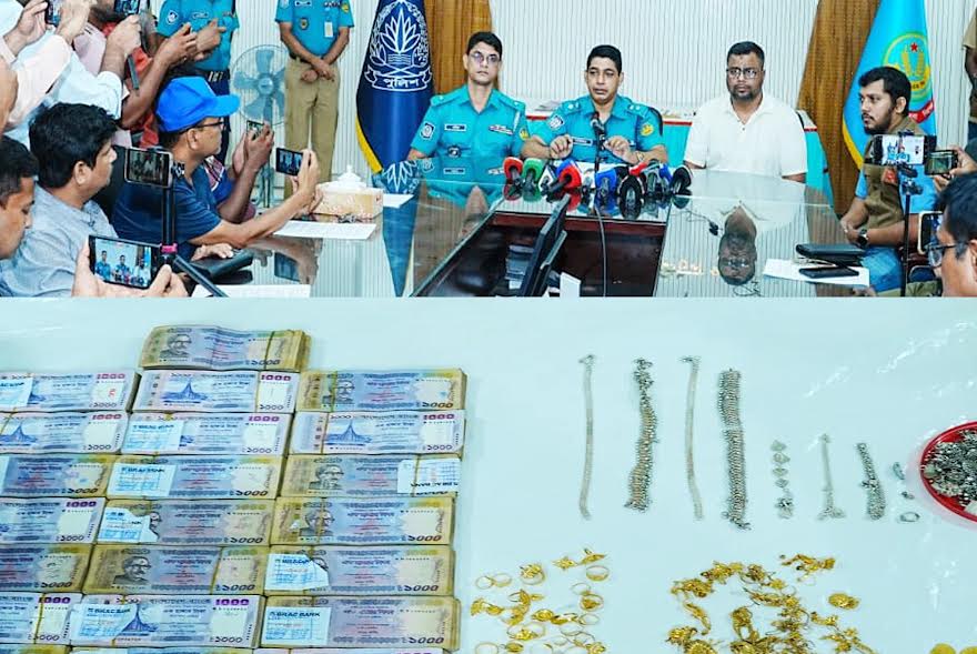 8 held over theft at Karushri Jewellers in Rajshahi