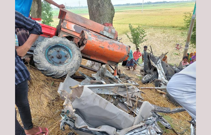গোপালগঞ্জের কাশিয়ানীতে সড়ক দুর্ঘটনায় নিহত ৮