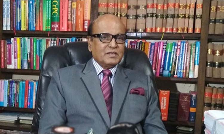 বিশিষ্ট আইনজীবী খন্দকার মাহবুব হোসেন মারা গেছেন : প্রধান বিচারপতির শোক