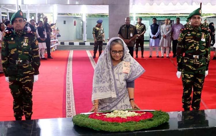 ঐতিহাসিক ছয় দফা দিবসে বঙ্গবন্ধুর প্রতি শ্রদ্ধা প্রধানমন্ত্রীর