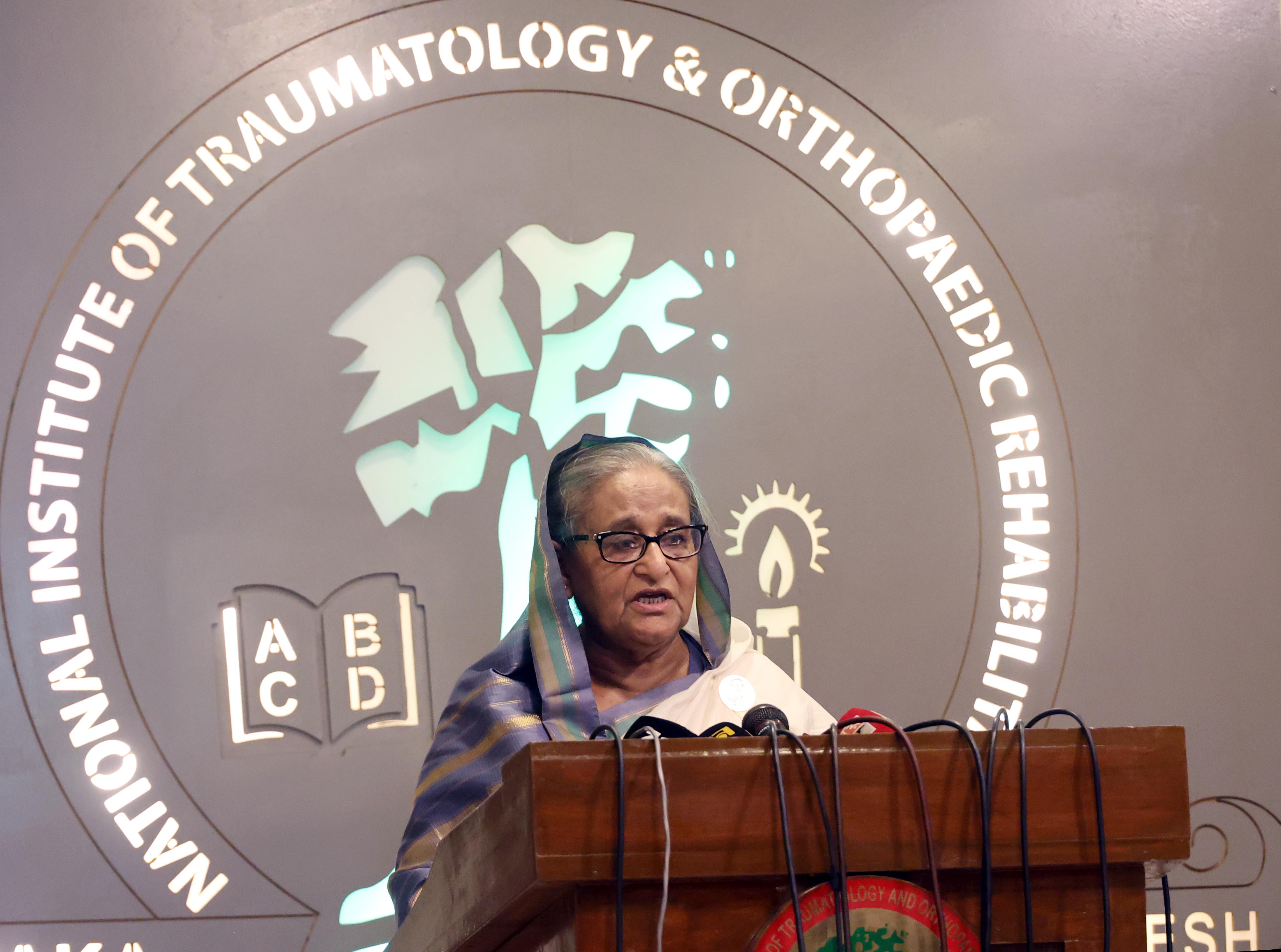 দেশের অর্থনীতিকে পুরোপুরি ধ্বংস করার লক্ষ্যে দেশব্যাপী ধ্বংসযজ্ঞ চালানো হয় : প্রধানমন্ত্রী
