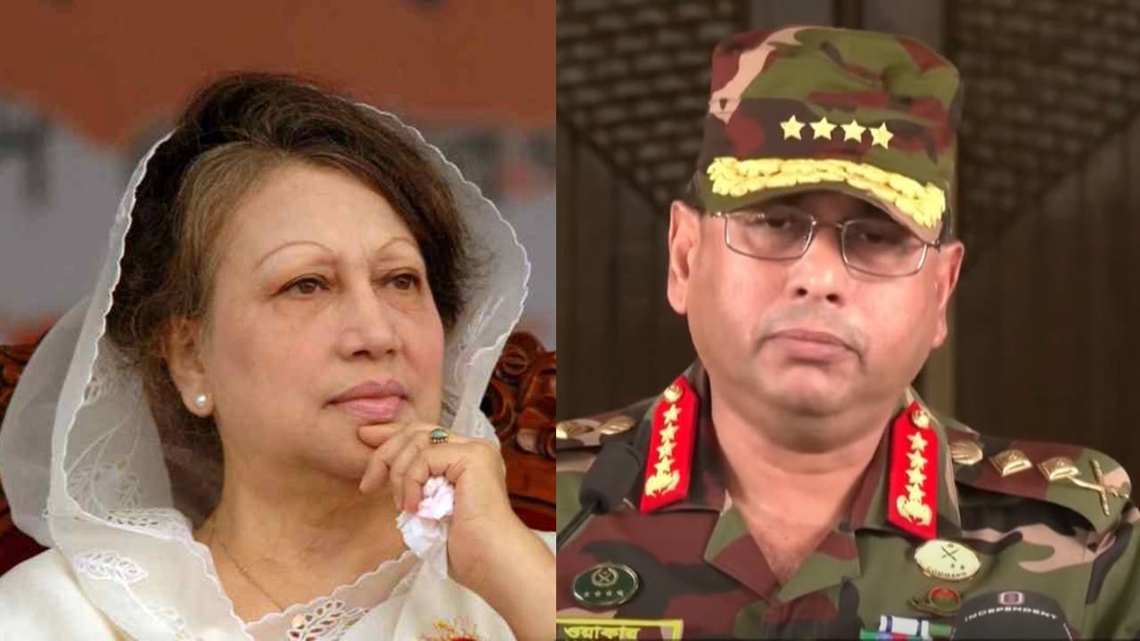 বিএনপি চেয়ারপার্সনের বাসভবনে সেনাপ্রধান জেনারেল ওয়াকার-উজ-জামান
