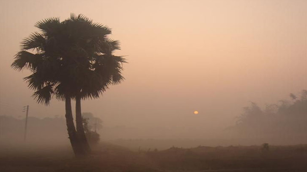 শেষ রাত থেকে হালকা থেকে মাঝারি কুয়াশা পড়তে পারে