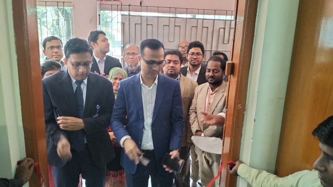 চাঁদপুরের শাহরাস্তিতে পাবলিক লাইব্রেরি উদ্বোধন
