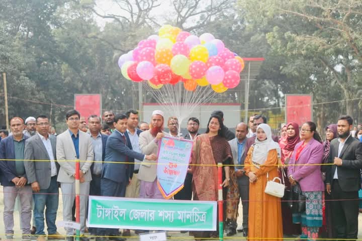 টাঙ্গাইলে কৃষি উদ্ভাবন, প্রযুক্তি ও উদ্যোক্তা মেলা শুরু