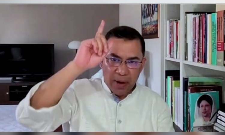 শেখ হাসিনাকে দ্রুত বিচারের আওতায় আনতে হবে: তারেক রহমান