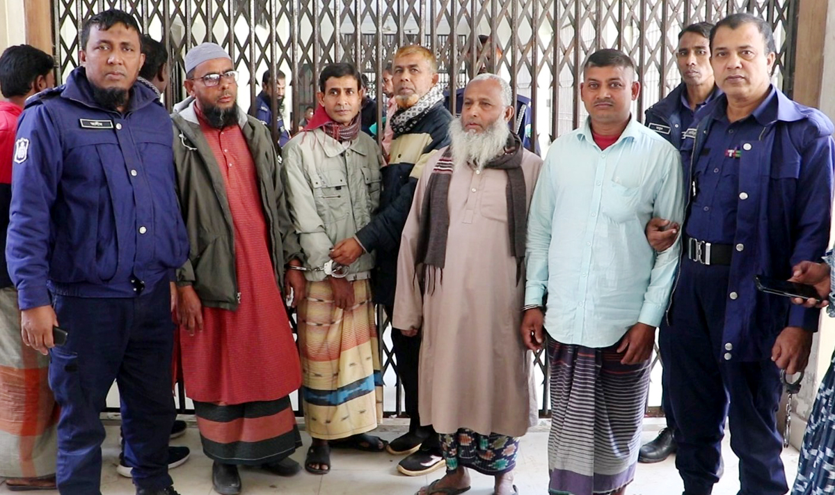 নওগাঁয় তিন ভাইসহ ৫ জনকে যাবজ্জীবন কারাদণ্ড