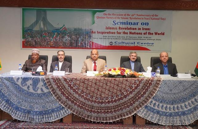 ইরানের ইসলামি বিপ্লব বিশ্বের সকল স্বাধীনতাকামী জাতির জন্য রোল মডেল