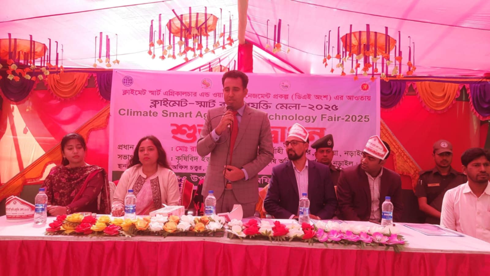নড়াইলে ৩ দিনব্যাপী ক্লাইমেট স্মার্ট কৃষি প্রযুক্তি মেলার উদ্বোধন