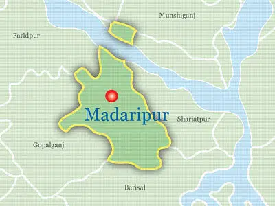 শিবচরে বালুবাহী ট্রাকের চাপায় ২ যুবক নিহত