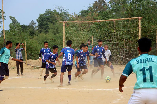 রাবিপ্রবিতে আন্তঃবিভাগ শীতকালীন ফুটবল টুর্নামেন্টের ফাইনাল অনুষ্ঠিত