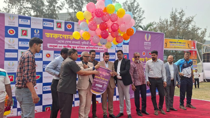 ‘তারুণ্যের উৎসব-২০২৫’ অনূর্ধ্ব-২৩ জাতীয় যুব ভলিবল প্রতিযোগিতা শুরু