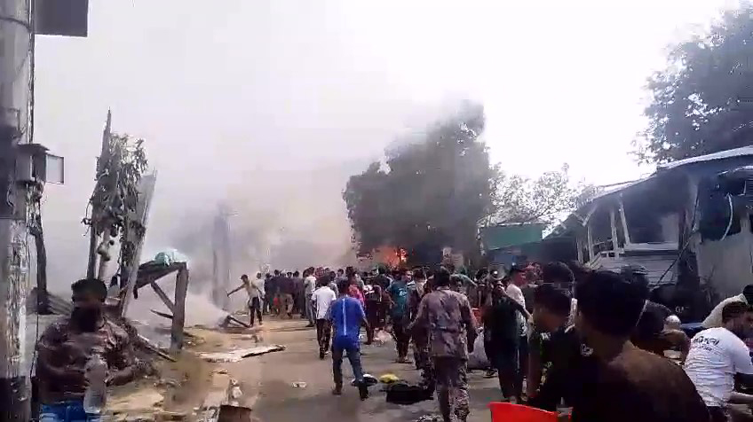সাজেক ভ্যালীতে ভয়াবহ আগুন, ১০টি রিসোর্ট ও ১৪টি দোকান পুড়ে ছাই