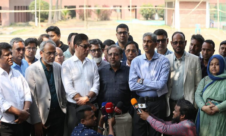 জাতীয় সংসদ ভবন এলাকা পরিদর্শনে বিএনপি’র বর্ধিত সভা বাস্তবায়ন কমিটি