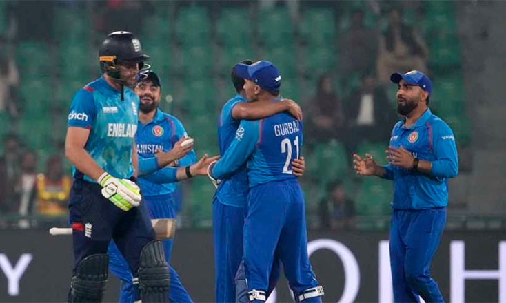 ইব্রাহিম-ওমরজাইর নৈপুন্যে চ্যাম্পিয়ন্স ট্রফি থেকে বিদায় নিল ইংল্যান্ড