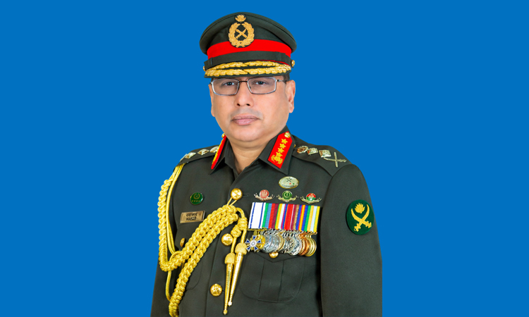 শান্তিরক্ষা মিশন এলাকা সেন্ট্রাল আফ্রিকান রিপাবলিক পরিদর্শনে গেলেন সেনাবাহিনী প্রধান