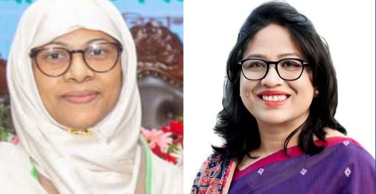 মহিলা জজ এসোসিয়েশনের সভাপতি হোসনে আরা, মহাসচিব ফারজানা ইয়াসমিন