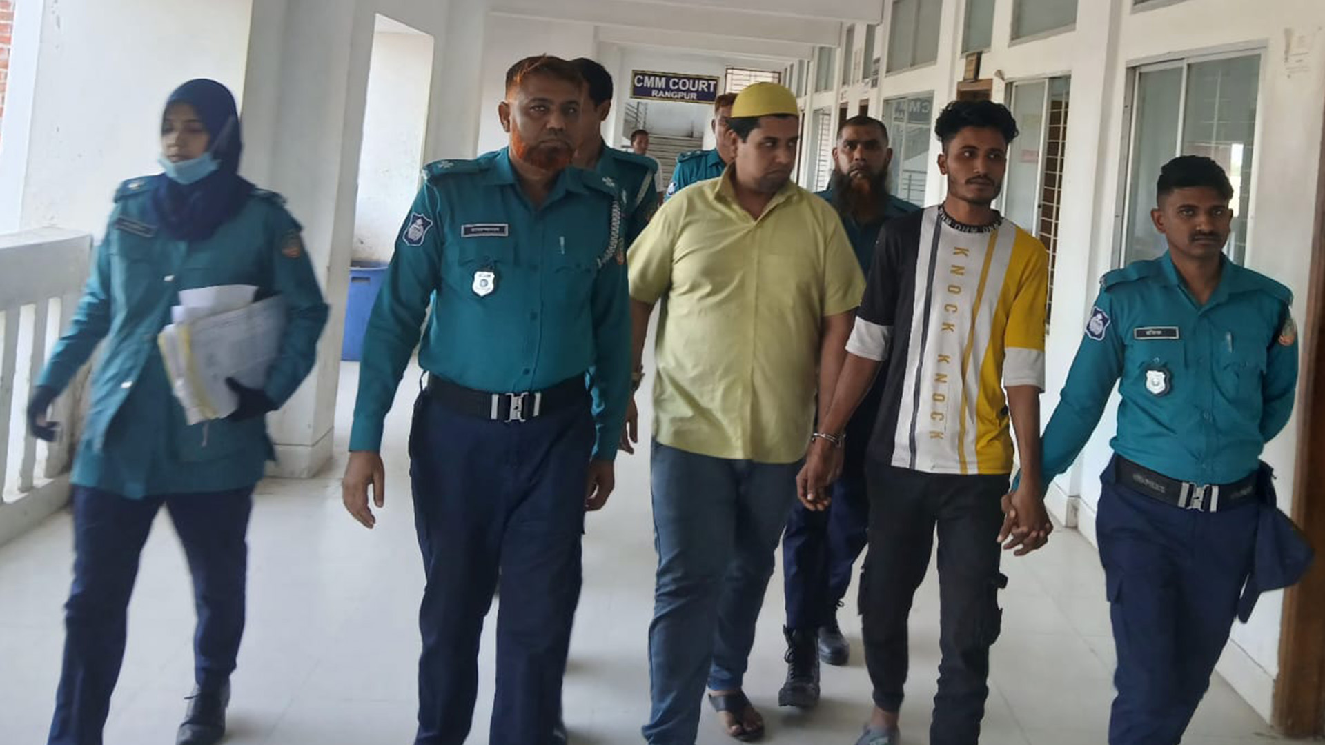 আবু সাঈদ হত্যা মামলায় রিমান্ড শেষে নিষিদ্ধ ঘোষিত সংগঠন ছাত্রলীগ নেতা কারাগারে
