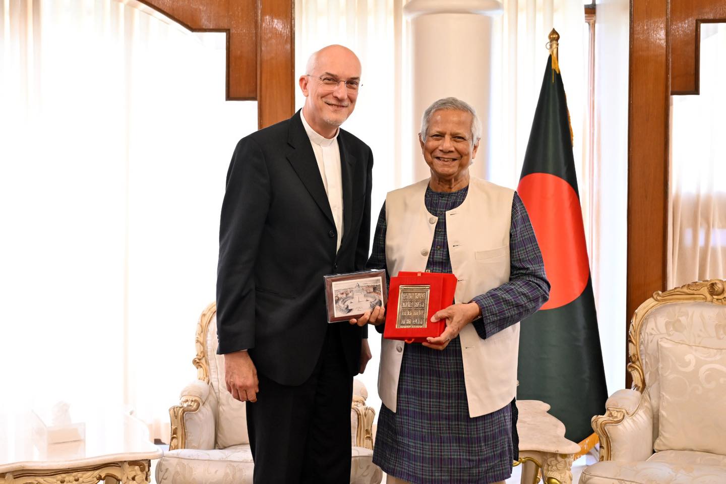 ভ্যাটিকান সিটিতে মানব ভ্রাতৃত্ব সম্পর্কিত বিশ্ব সভায় প্রধান উপদেষ্টা আমন্ত্রিত 