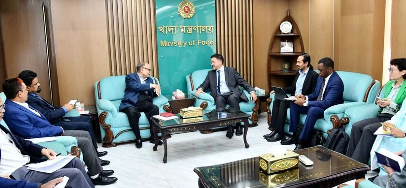 খাদ্য উপদেষ্টার সঙ্গে বিশ্বব্যাংকের প্রতিনিধি দলের সাক্ষাৎ