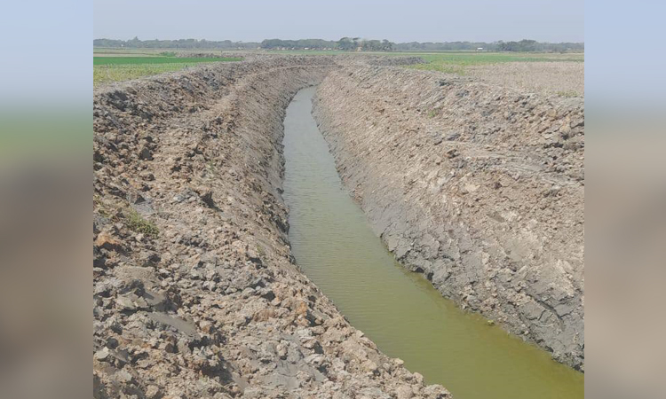 বরগুনায় খাল পুনঃখনন, ৪শ’ কৃষক সুবিধার আওতায়