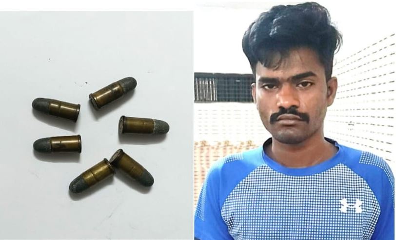 সন্ত্রাসী রাজনকে গুলিসহ গ্রেফতার করেছে তেজগাঁও থানা পুলিশ
