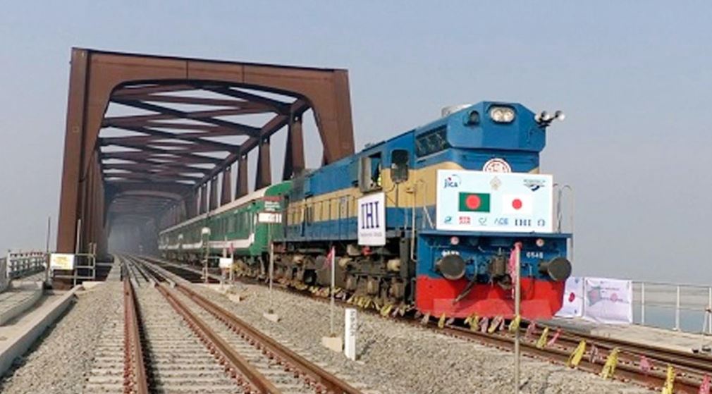 যমুনা রেলওয়ে সেতু উদ্বোধন ১৮ মার্চ