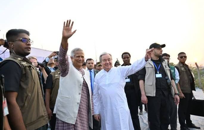 রোহিঙ্গাদের মিয়ানমারে ফেরাতে জাতিসংঘের সঙ্গে যৌথভাবে কাজ করার অঙ্গীকার প্রধান উপদেষ্টার