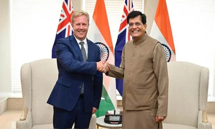 ভারত ও নিউজিল্যান্ড মুক্ত বাণিজ্য আলোচনা পুনরুজ্জীবিত করেছে