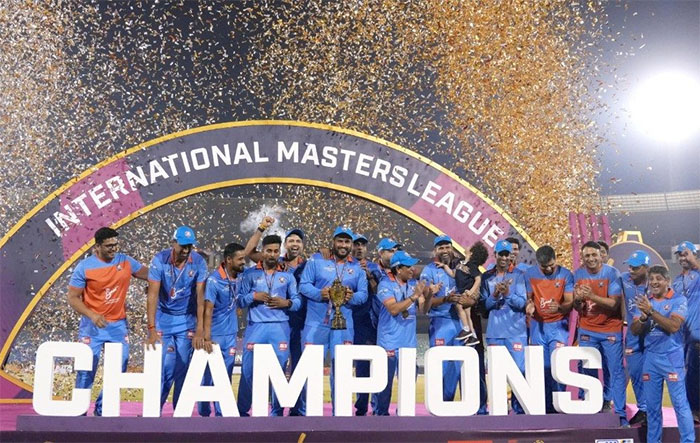 ইন্টারন্যাশনাল মাস্টার্স লিগের শিরোপা জিতল টেন্ডুলকারের ভারত