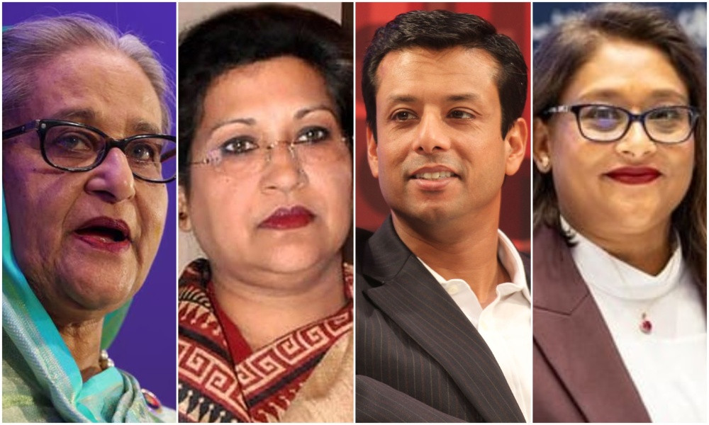 শেখ হাসিনা-জয়-পুতুল-রেহানার আরো ৩১ ব্যাংক হিসাব অবরুদ্ধ