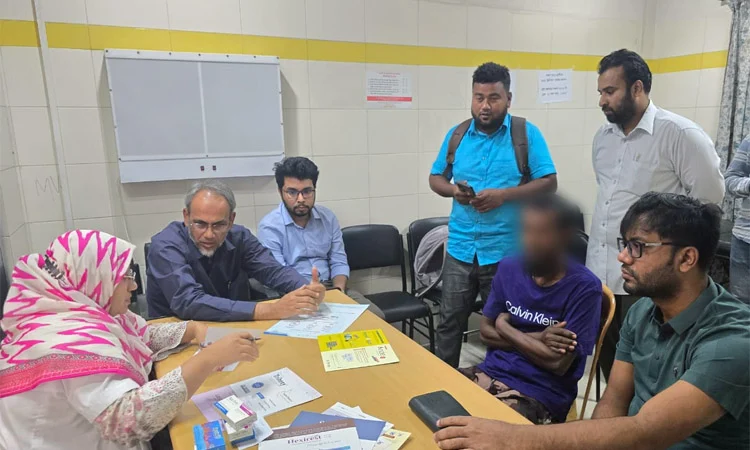 মাগুরার সেই শিশুটির ভারসাম্যহীন বাবার পাশে তারেক রহমান